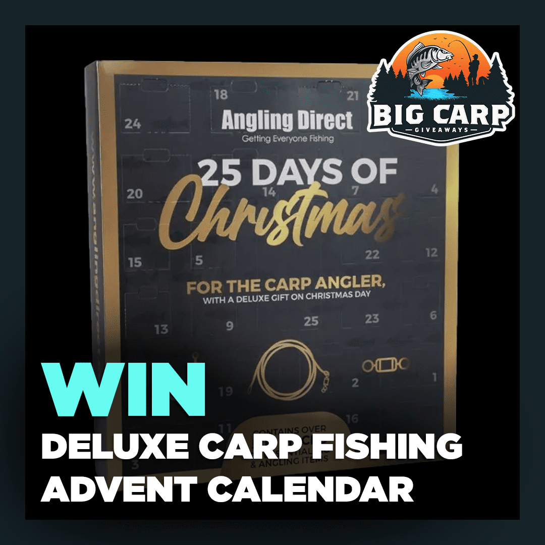 Deluxe Carp Fishing Advent Calendar Big Carp Giveaways